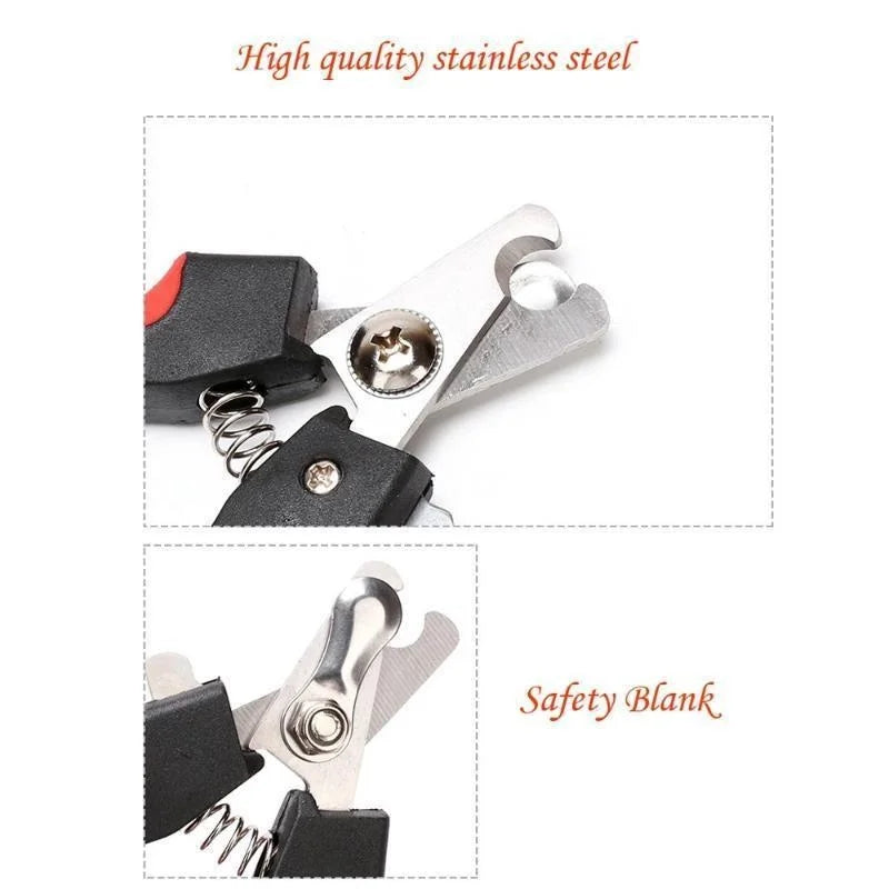 Professional Pet Nail Clippers for Dogs and Cats - Grooming Supplies for Claw Care