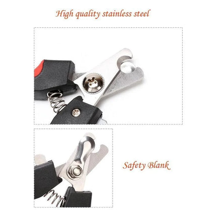 Professional Pet Nail Clippers for Dogs and Cats - Grooming Supplies for Claw Care