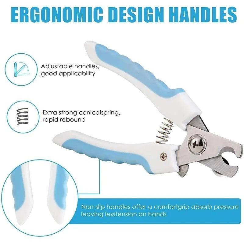 Professional Pet Nail Clippers for Dogs and Cats - Grooming Supplies for Claw Care